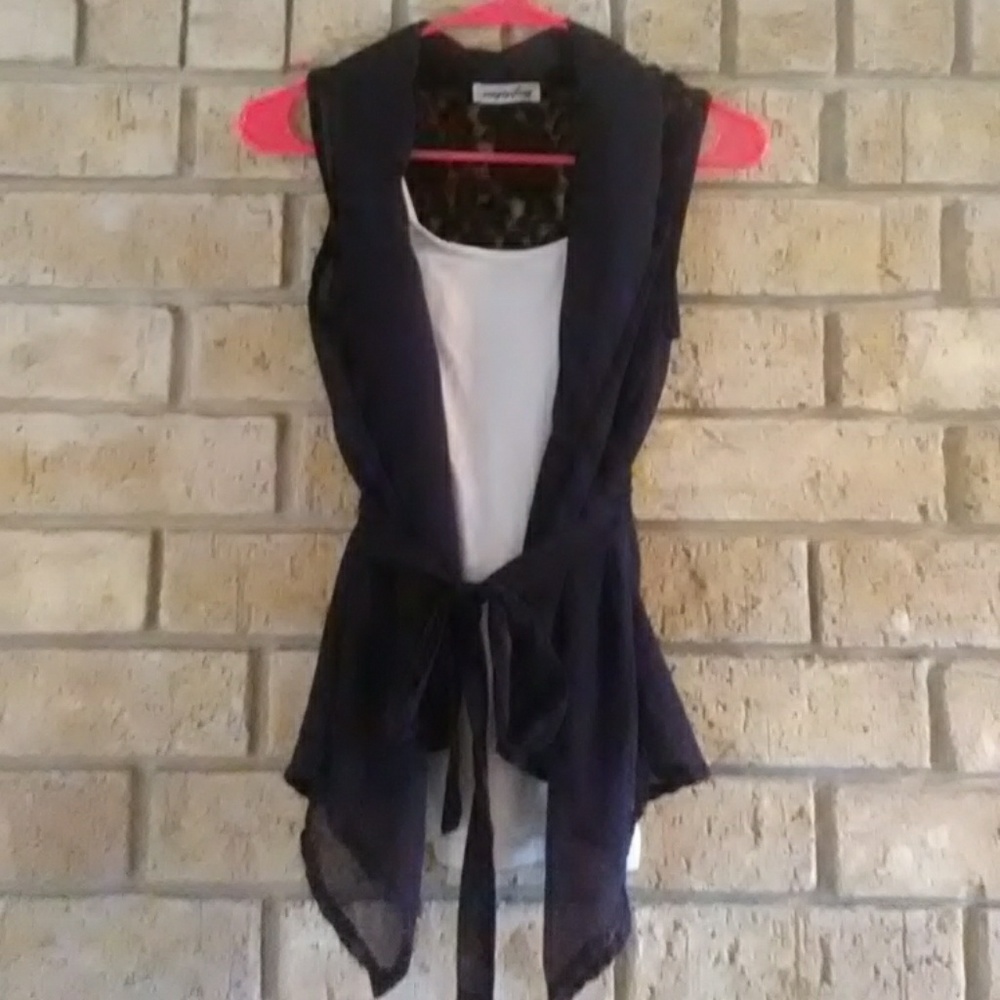 Black vest